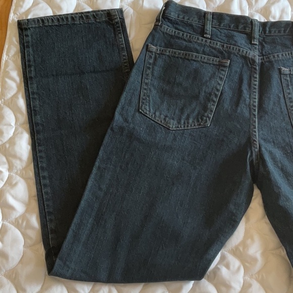 NWT Men’s 5 Star Wrangler Dark Wash Denim Straight Leg Fits Size 34 x34 - Picture 11 of 14